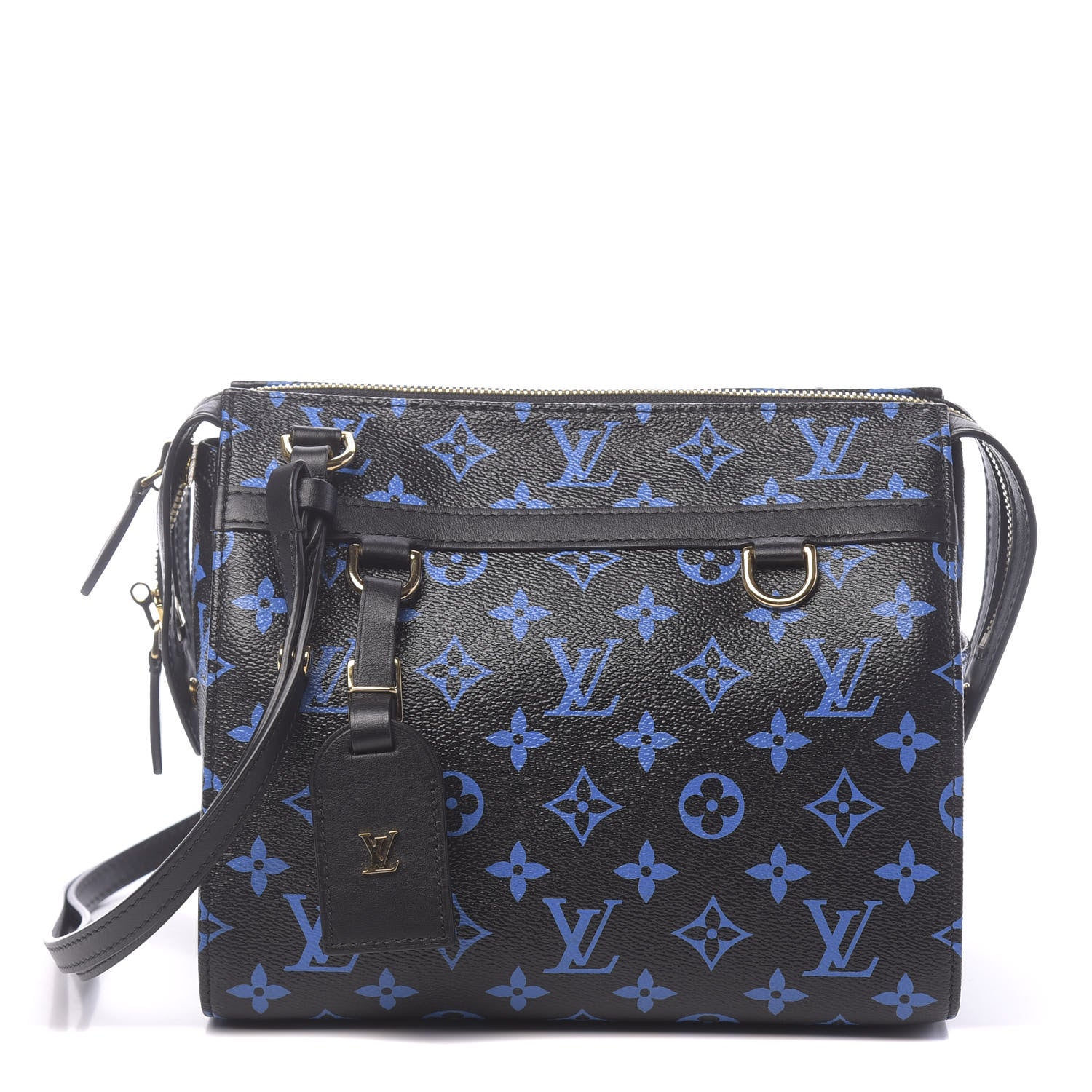 Louis Vuitton Colored Monogram Speedy Amazon PM Blue Black 1 of 11