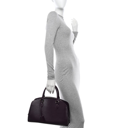 Louis Vuitton Epi Pont-Neuf PM Cassis 2 of 10