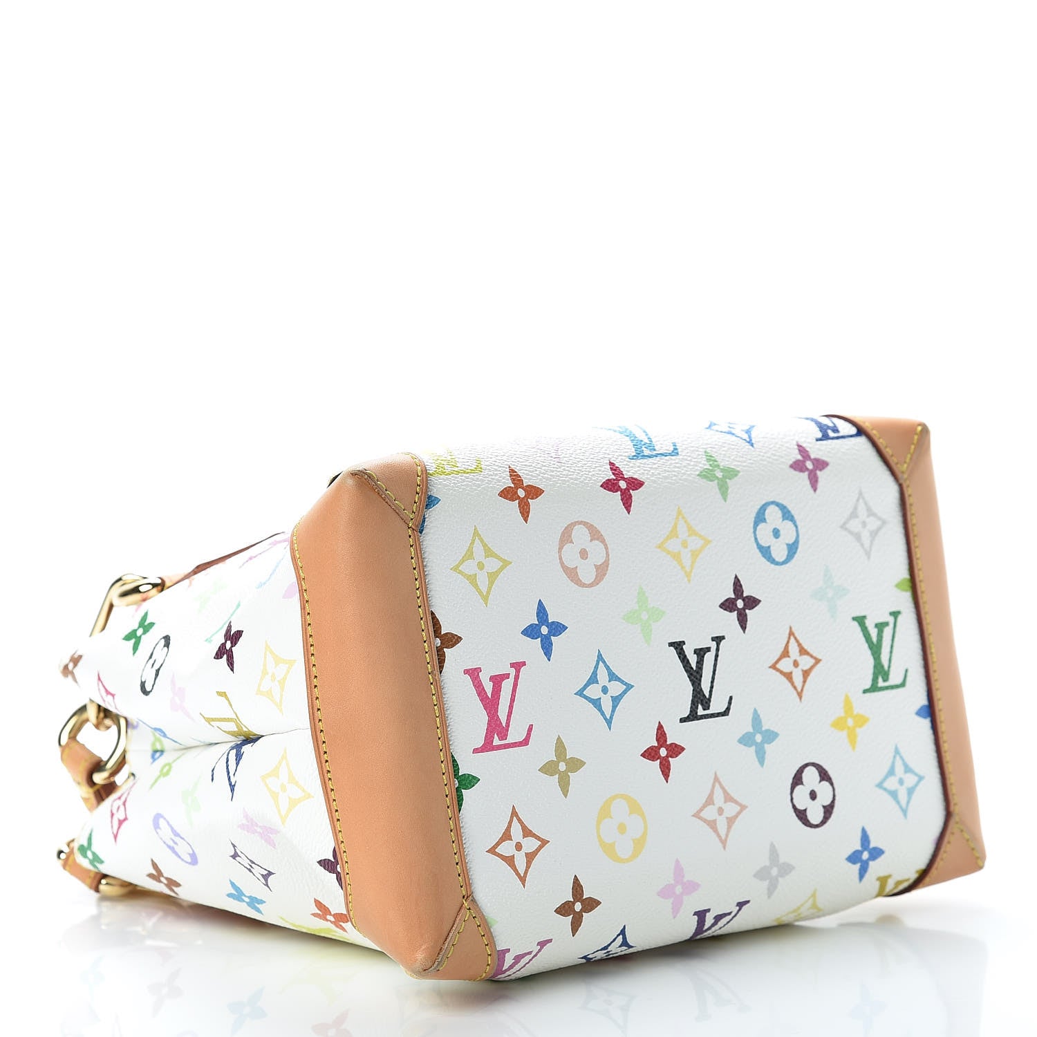 Louis Vuitton Monogram Multicolor Audra White 4 of 16