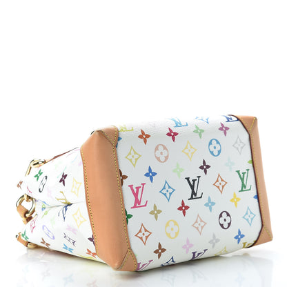 Louis Vuitton Monogram Multicolor Audra White 4 of 16