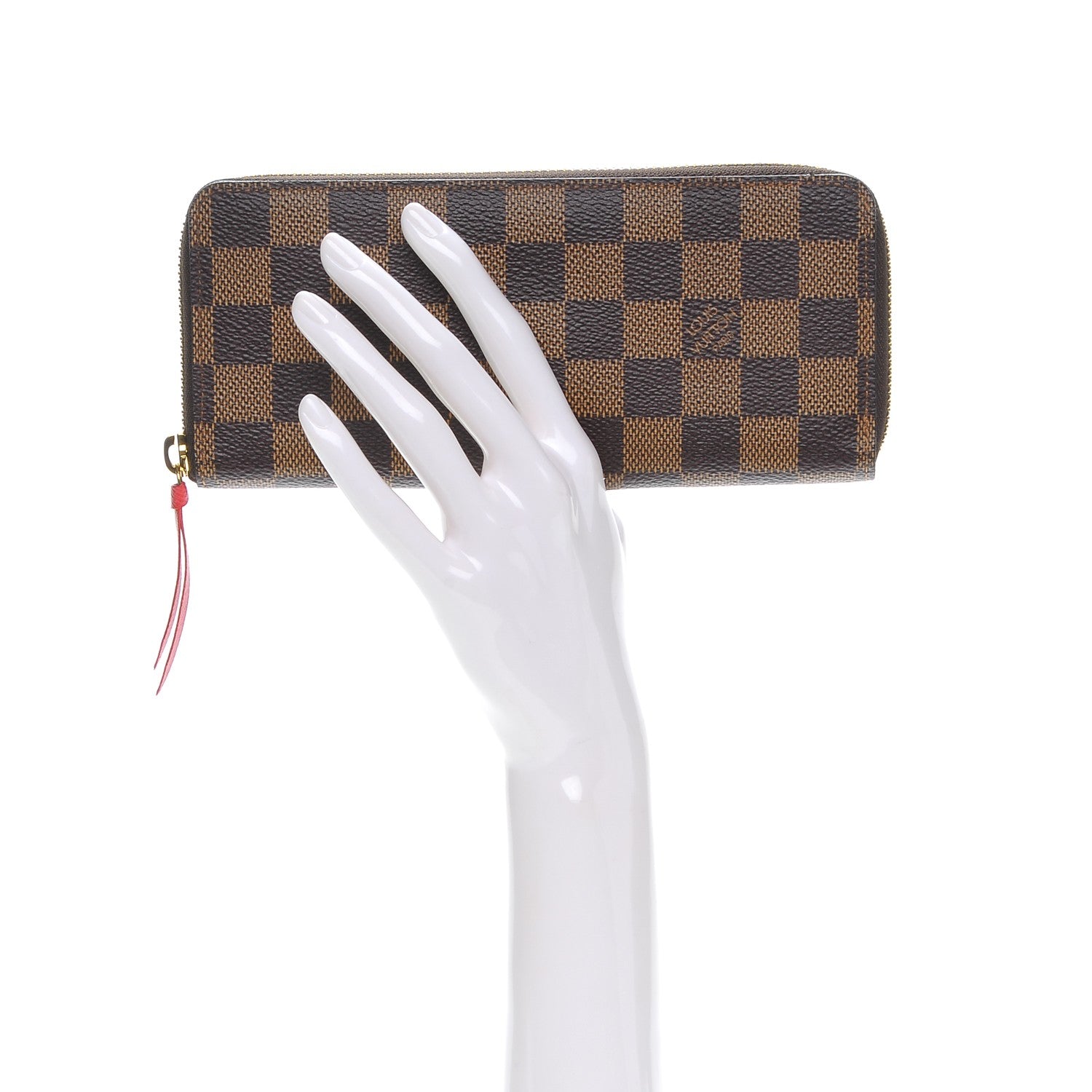 Louis Vuitton Damier Ebene Clemence Wallet 2 of 6