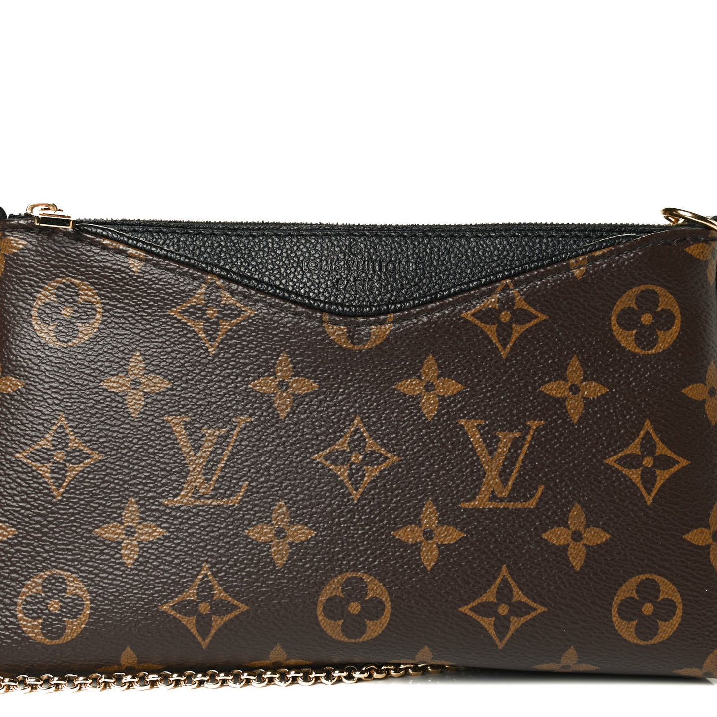 Monogram Pallas Clutch Black