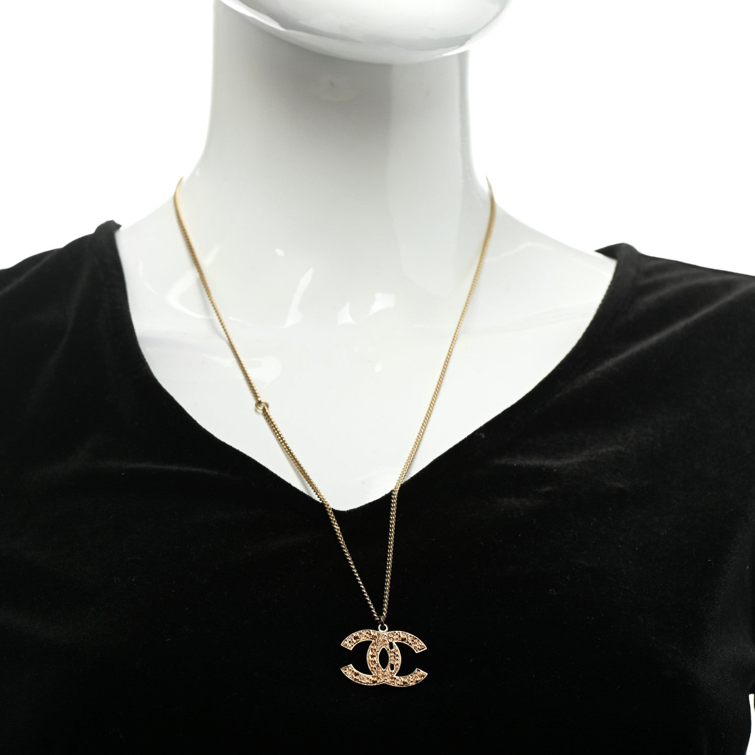 Chanel Chain CC 100 Anniversary Necklace Gold 2 of 5