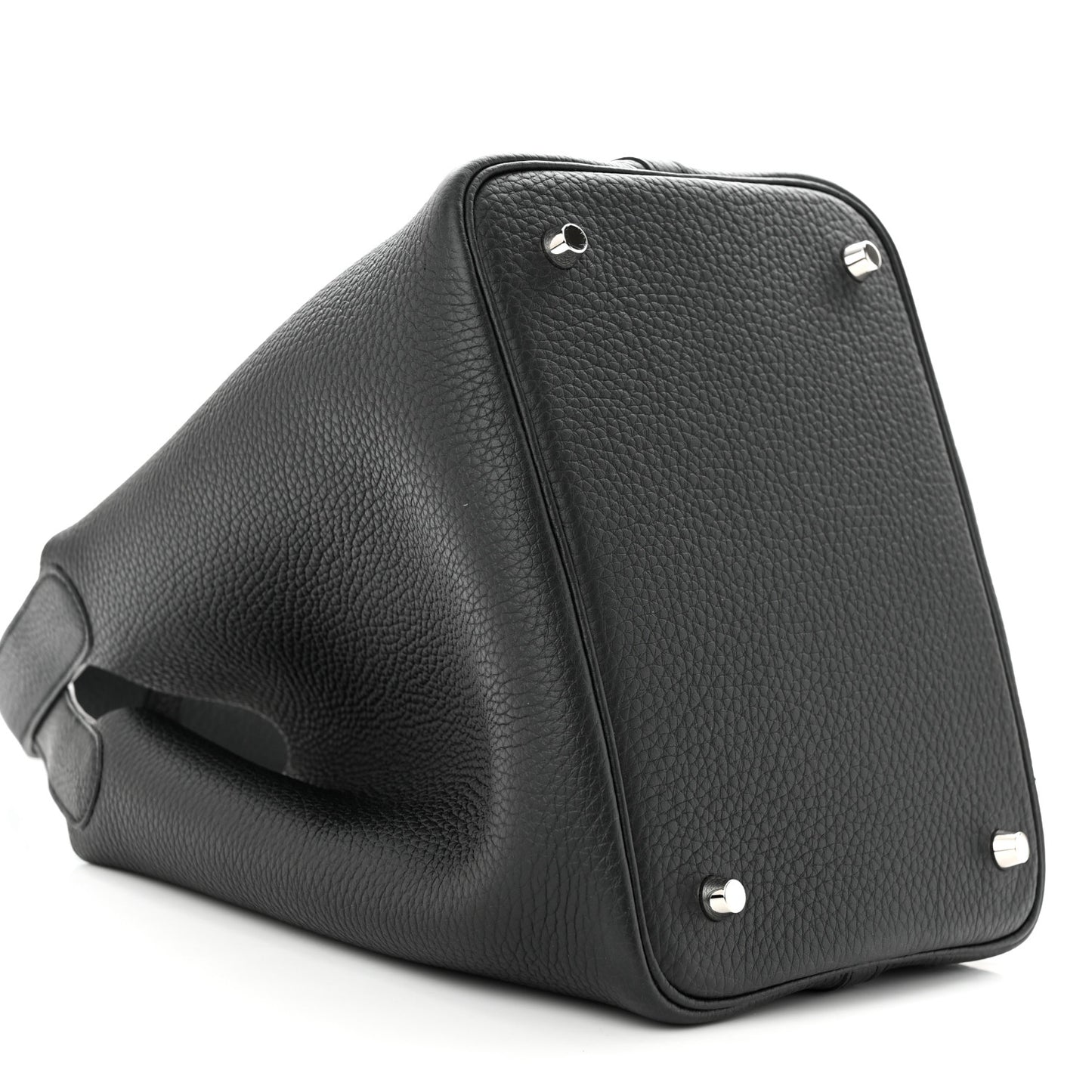 Taurillon Clemence Picotin Lock 22 MM Black