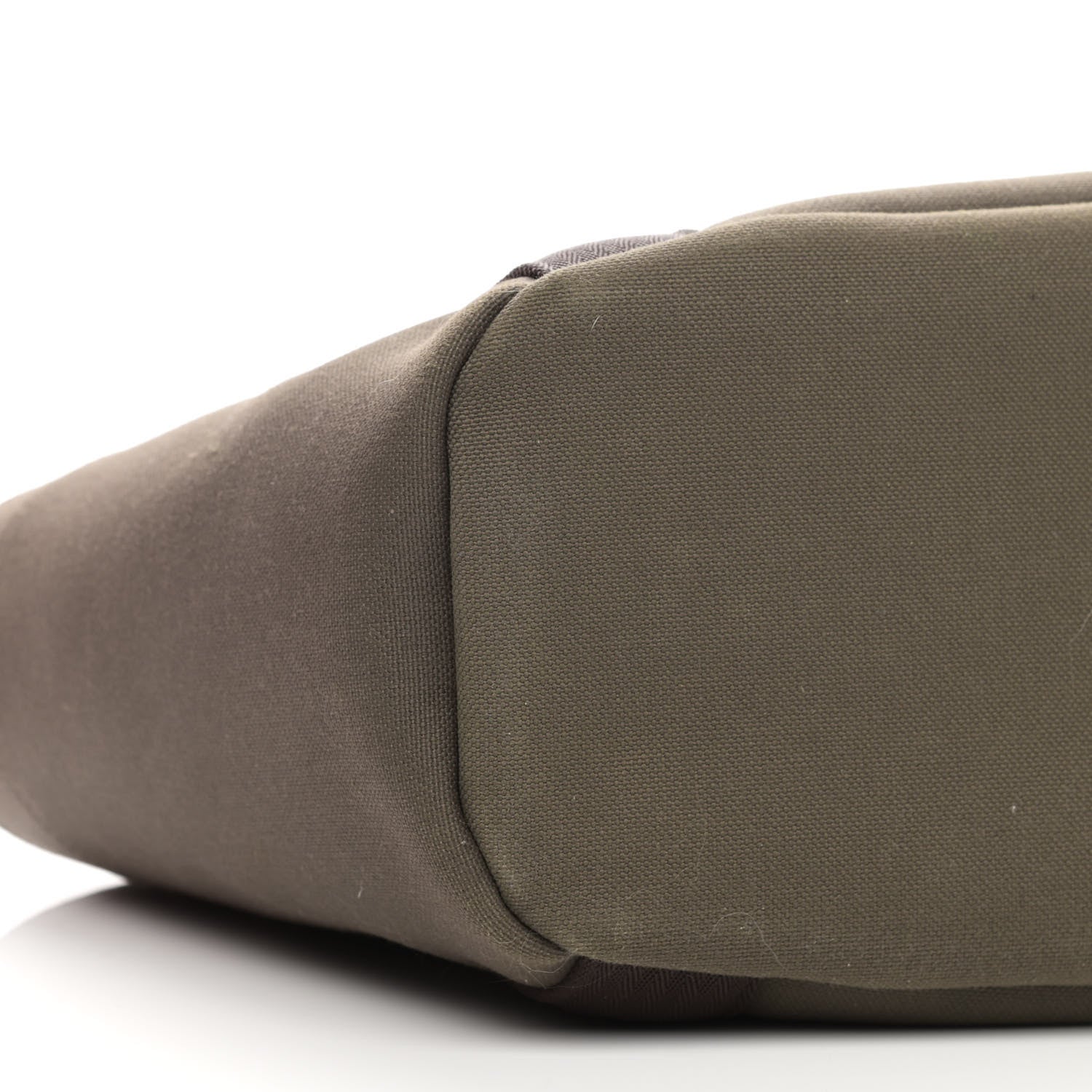 Hermes Toile Sac De Pansage Groom Kaki Feu 11 of 12