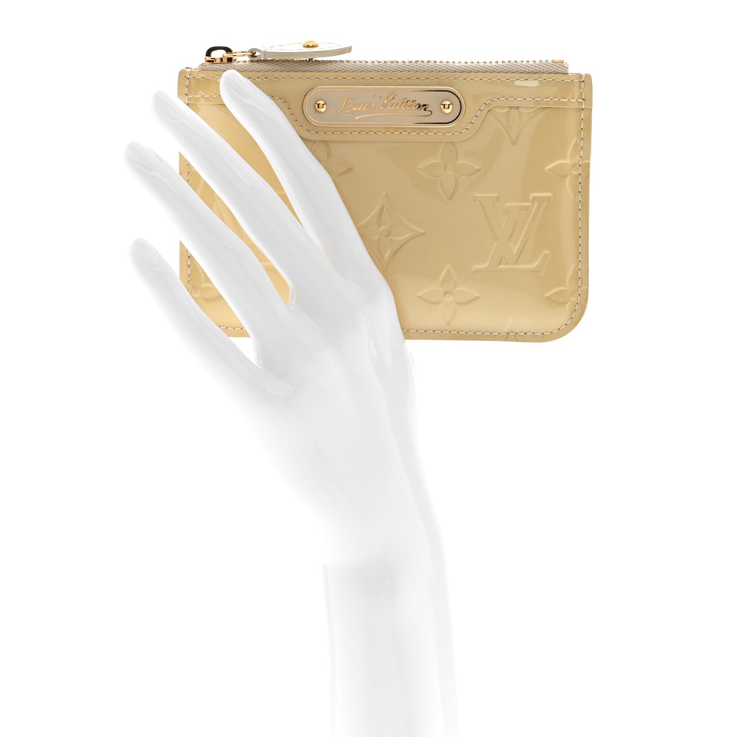 Louis Vuitton Vernis Key Pouch Dune 2 of 6