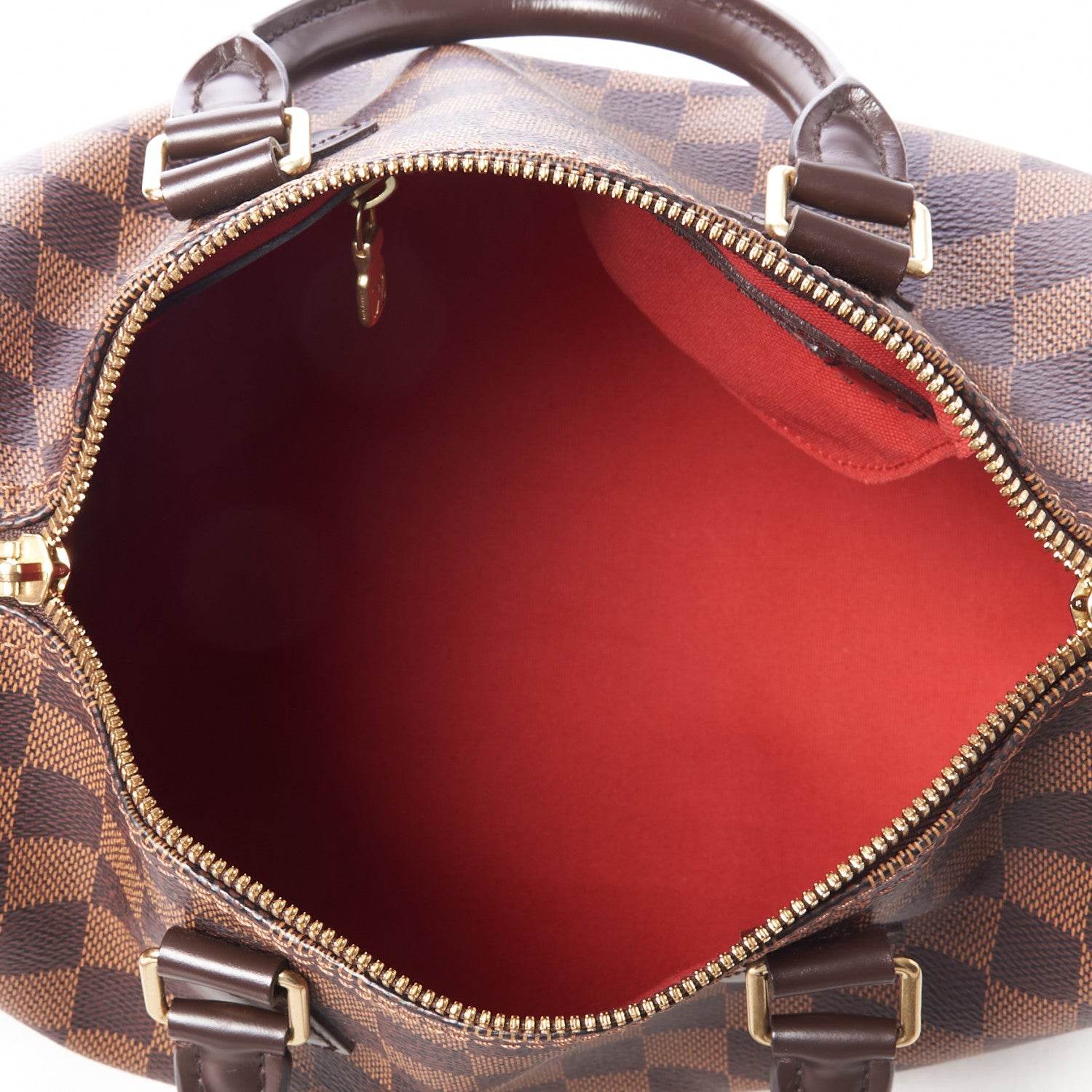 Louis Vuitton Damier Ebene Speedy Bandouliere 25 6 of 8
