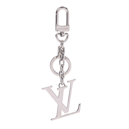 Louis Vuitton LV Facettes Bag Charm Key Holder Silver 1 of 2