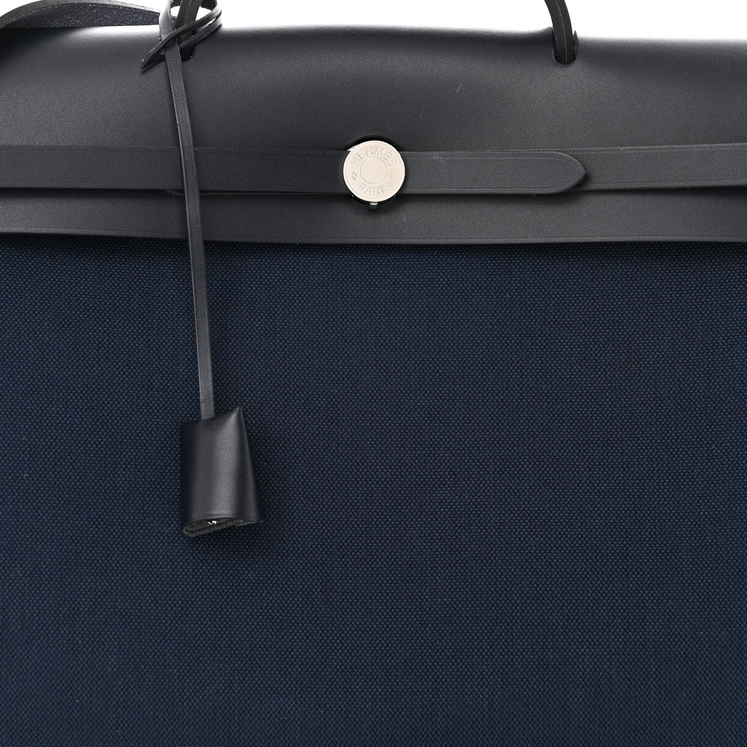 Hermes Toile Vache Hunter Herbag Zip 39 MM Bleu Marine Bleu Indigo 9 of 12