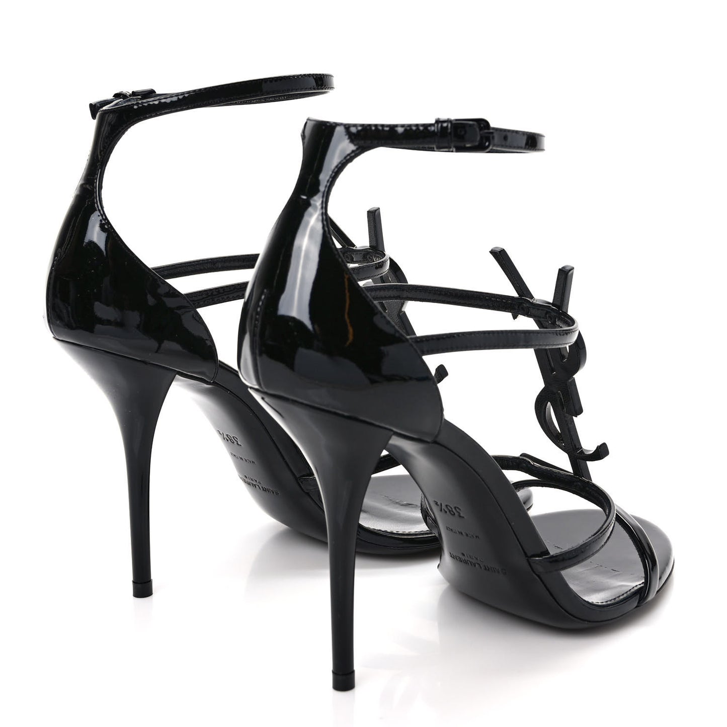 Patent Cassandra 100 Sandals 38.5 Black