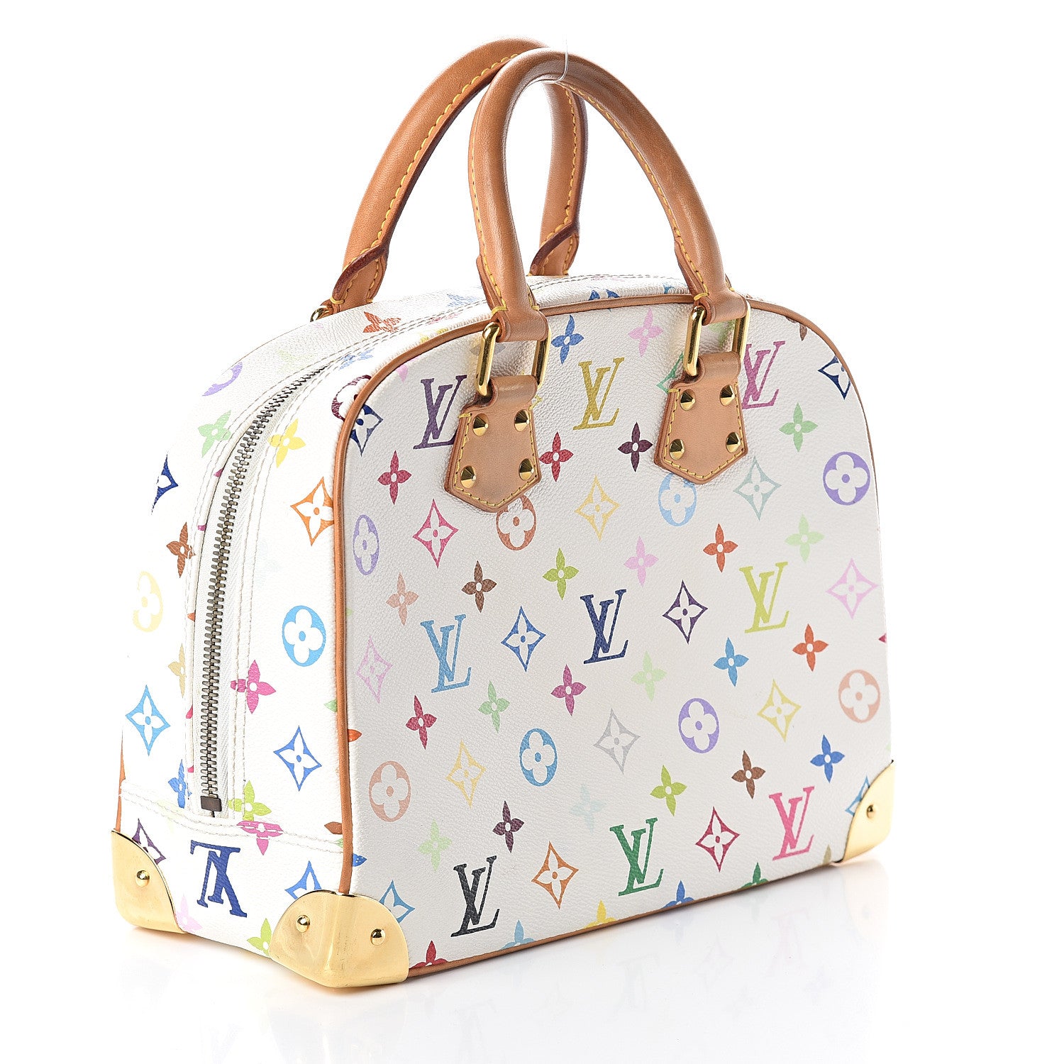 Louis Vuitton Monogram Multicolor Trouville White 2 of 8