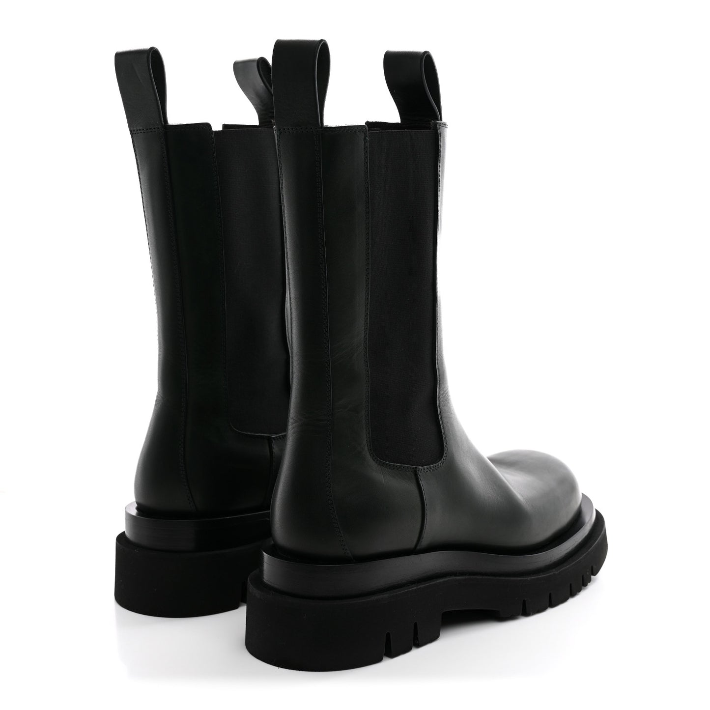 Calfskin The Lug Chelsea 55mm Boots 36 Bottle Green