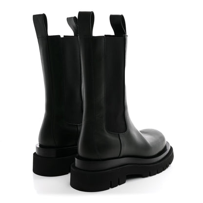 Bottega Veneta Calfskin The Lug Chelsea 55mm Boots 36 Bottle Green 5 of 9