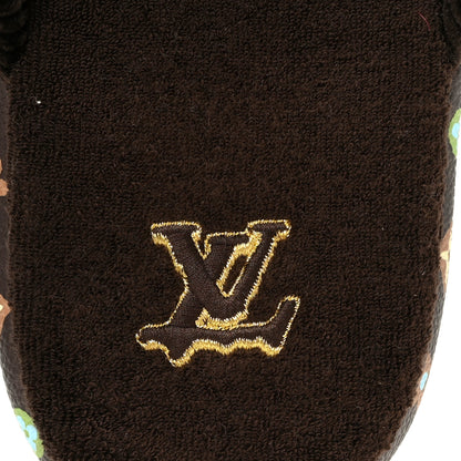 Louis Vuitton X TYLER THE CREATOR Monogram Craggy LV Palace Mens Slippers  9 Mocha 7 of 10