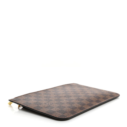Louis Vuitton Damier Ebene Neverfull MM GM Pochette Rose Ballerine 4 of 7
