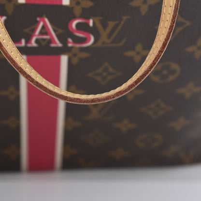 Louis Vuitton Monogram My LV Heritage Neverfull MM Fuchsia White 12 of 14
