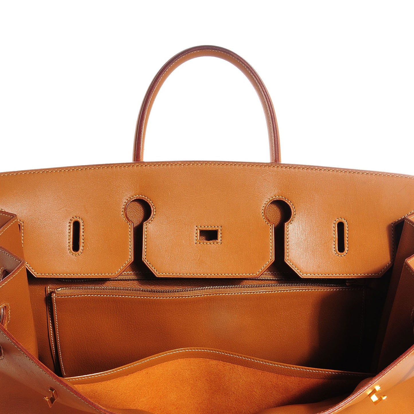 Vache Natural Birkin 40 Gold