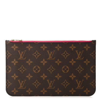 Louis Vuitton Monogram Neverfull MM GM Pochette Pivoine 1 of 4