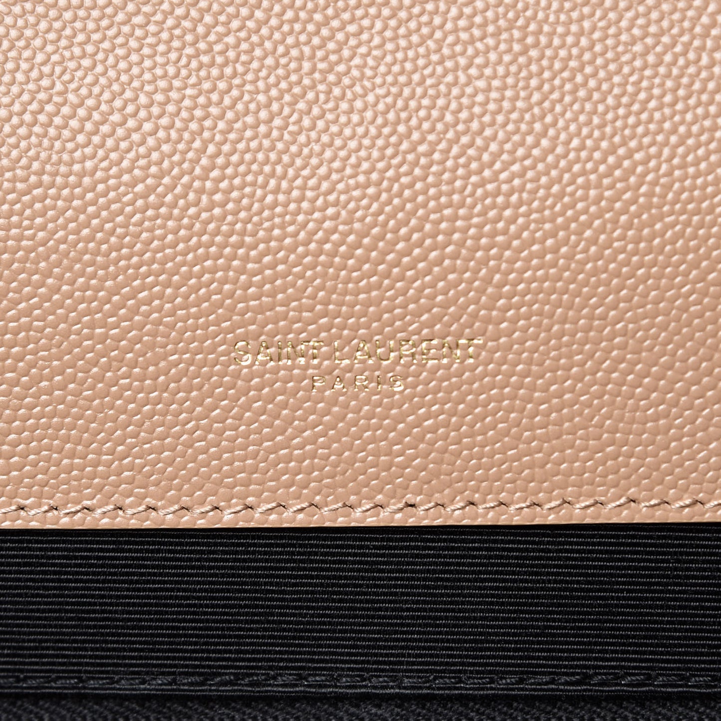 Grain De Poudre Mixed Matelasse Large Triquilt Monogram Satchel Cork