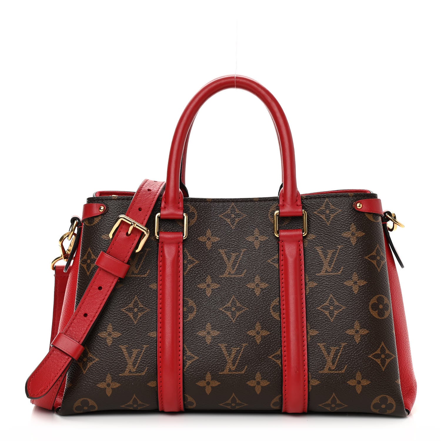 Louis Vuitton Monogram Soufflot BB Cherry 1 of 14