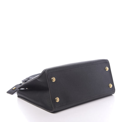 Louis Vuitton Taurillon City Steamer MM Black 3 of 9