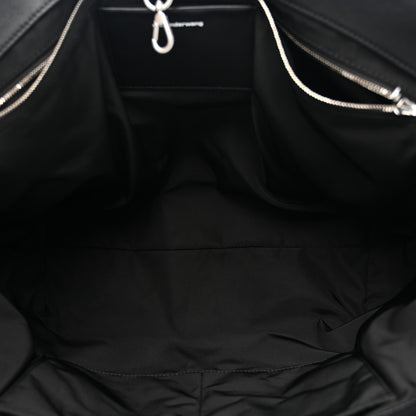 Alexander Wang Pebbled Calfskin Rhett Large Tote Black Silver Hardware 5 of 10