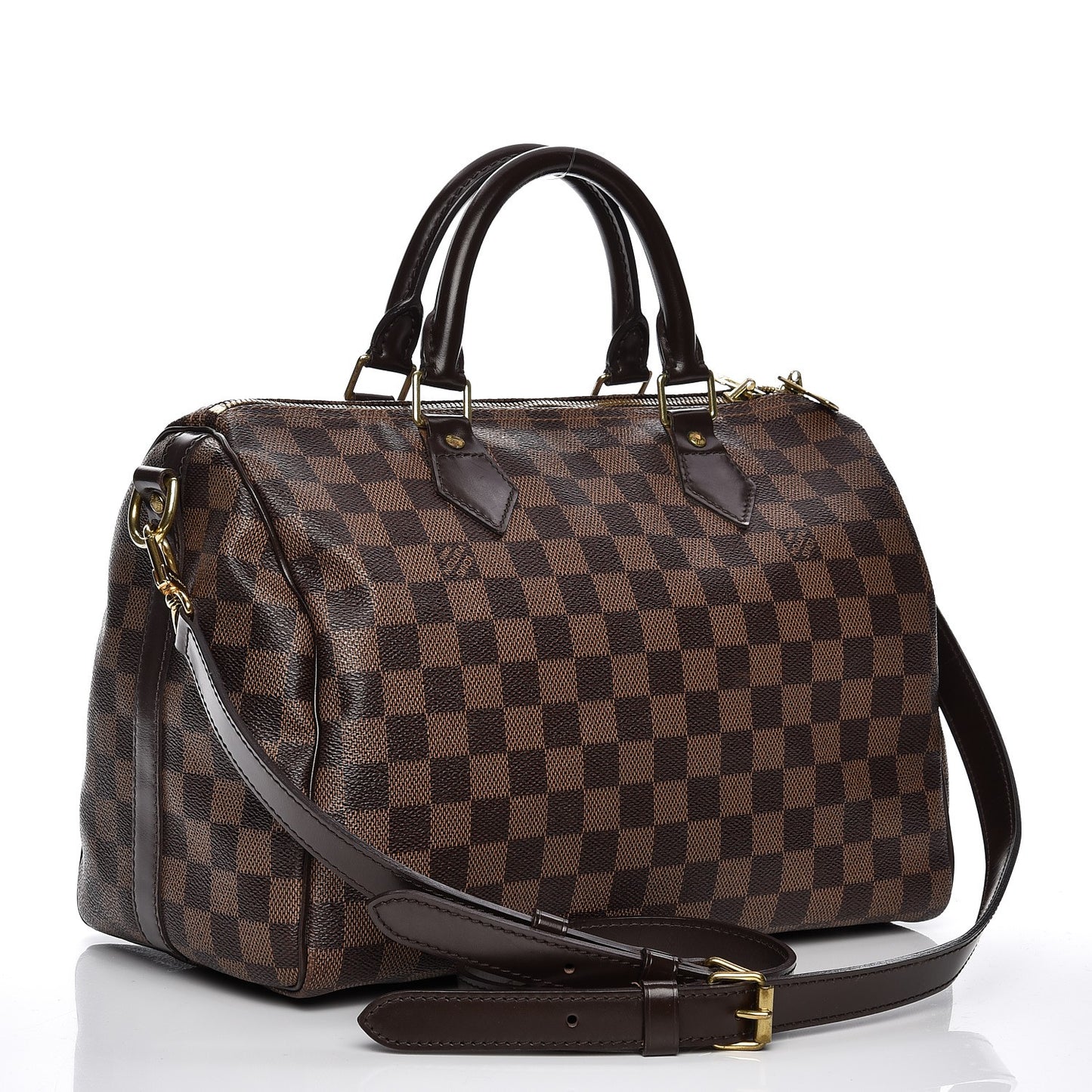 Damier Ebene Speedy Bandouliere 30