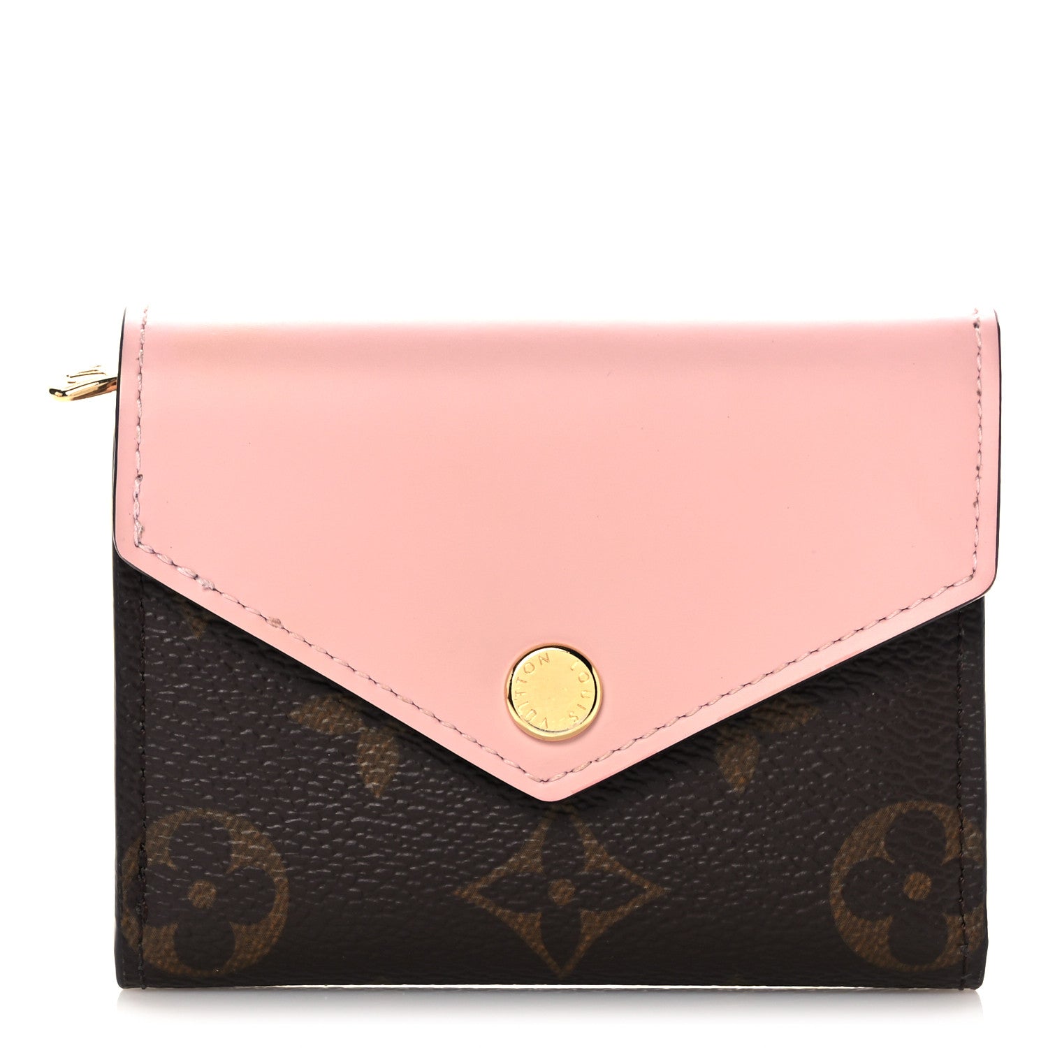 Louis Vuitton Monogram Zoe Wallet Rose Ballerine 1 of 7