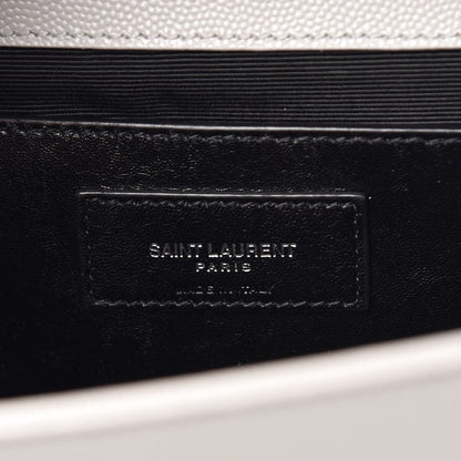 Saint Laurent Grain De Poudre Medium Classic Monogram Kate Satchel Souris 6 of 13
