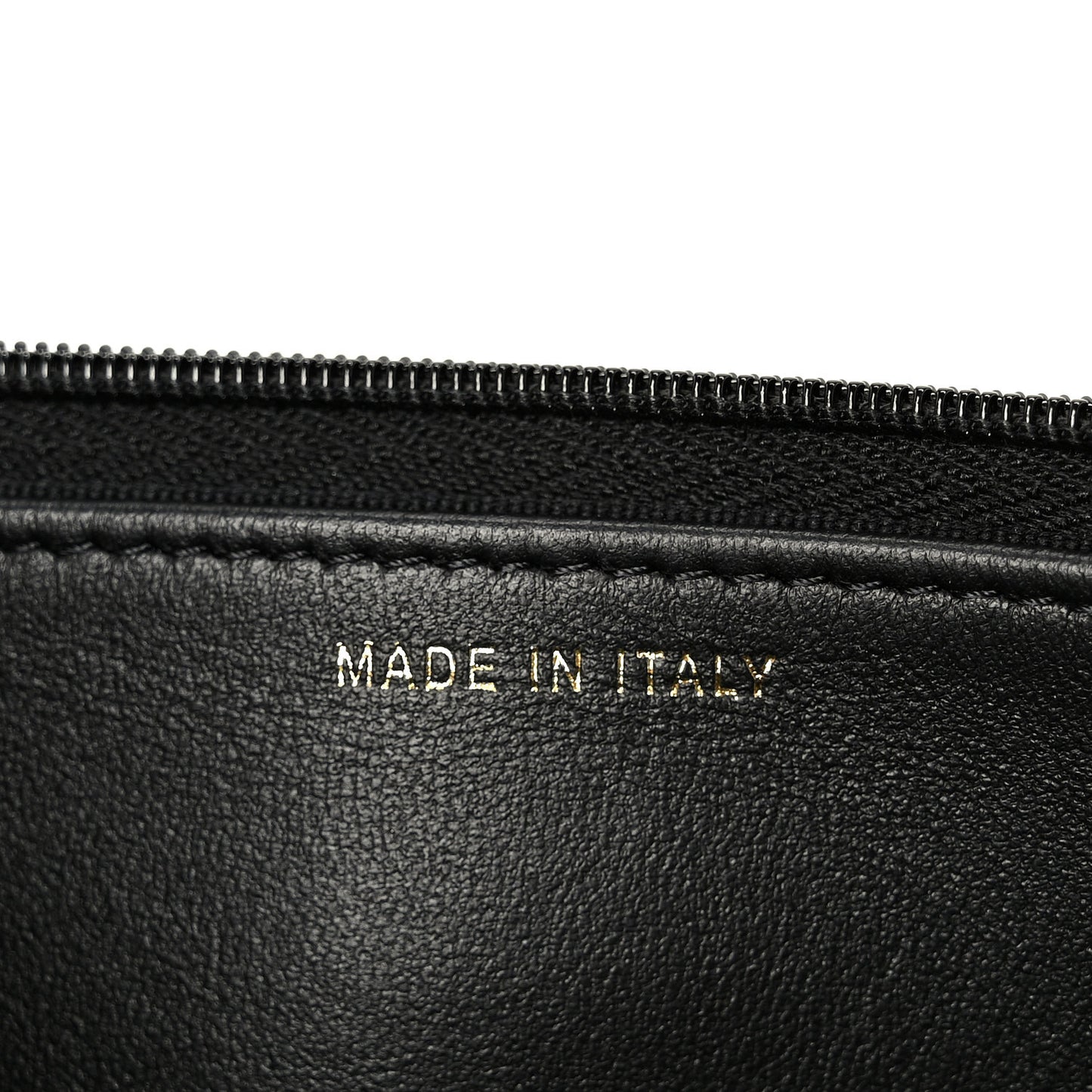 Lambskin Quilted Resin CC Mini Flap Bag Black White
