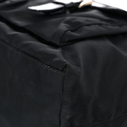 Prada Nylon Vela Drawstring Shopping Tote Black 9 of 20