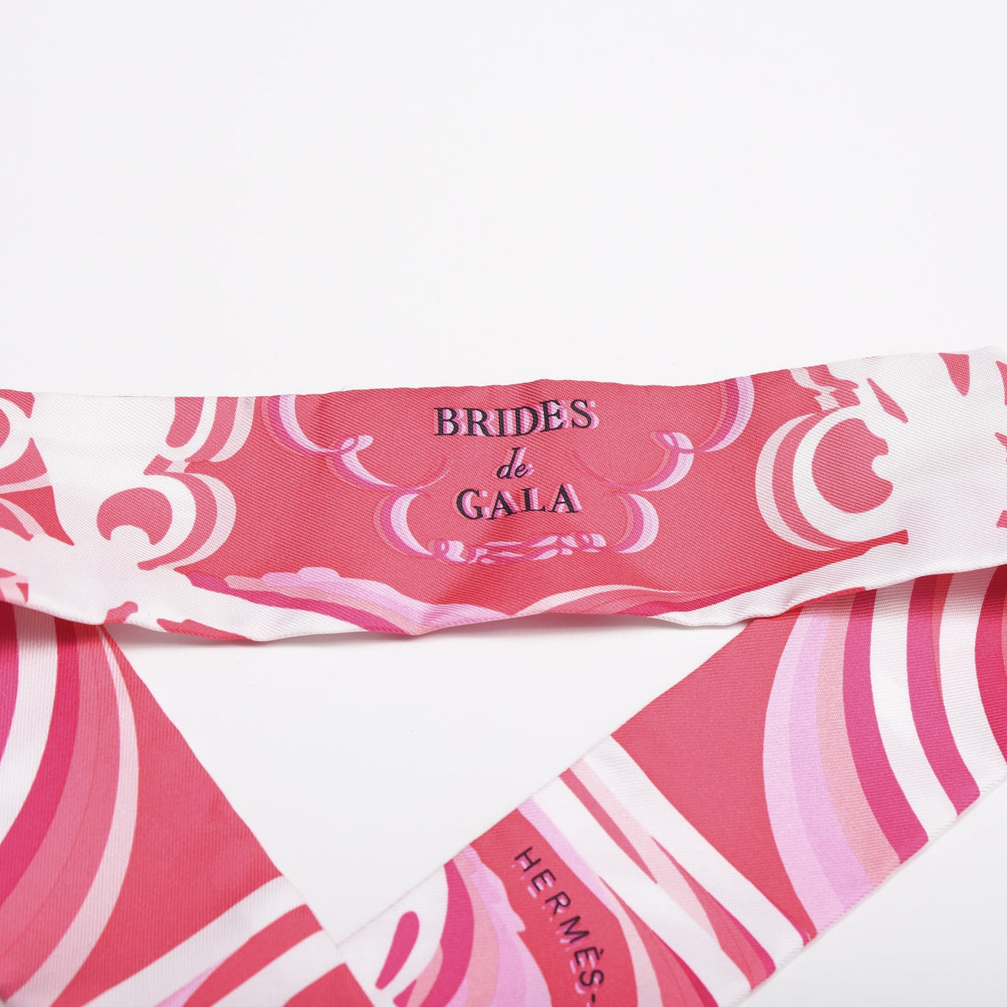 Silk Brides de Gala Shadow Twilly Rose Blanc Fuchsia