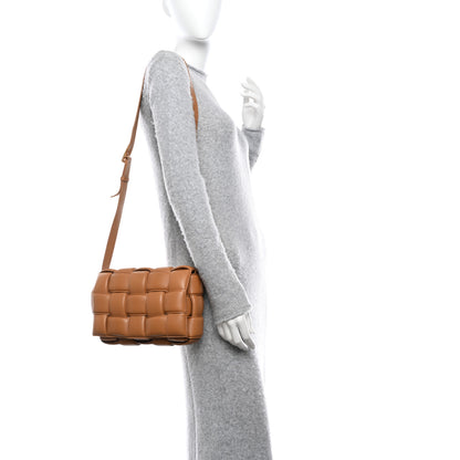 Bottega Veneta Nappa Maxi Intreccio Padded Cassette Crossbody Bag Caramel 2 of 10