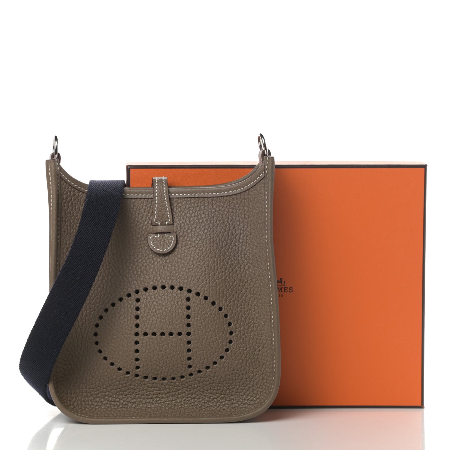 Taurillon Clemence Amazone Evelyne TPM Etoupe Bleu Indigo