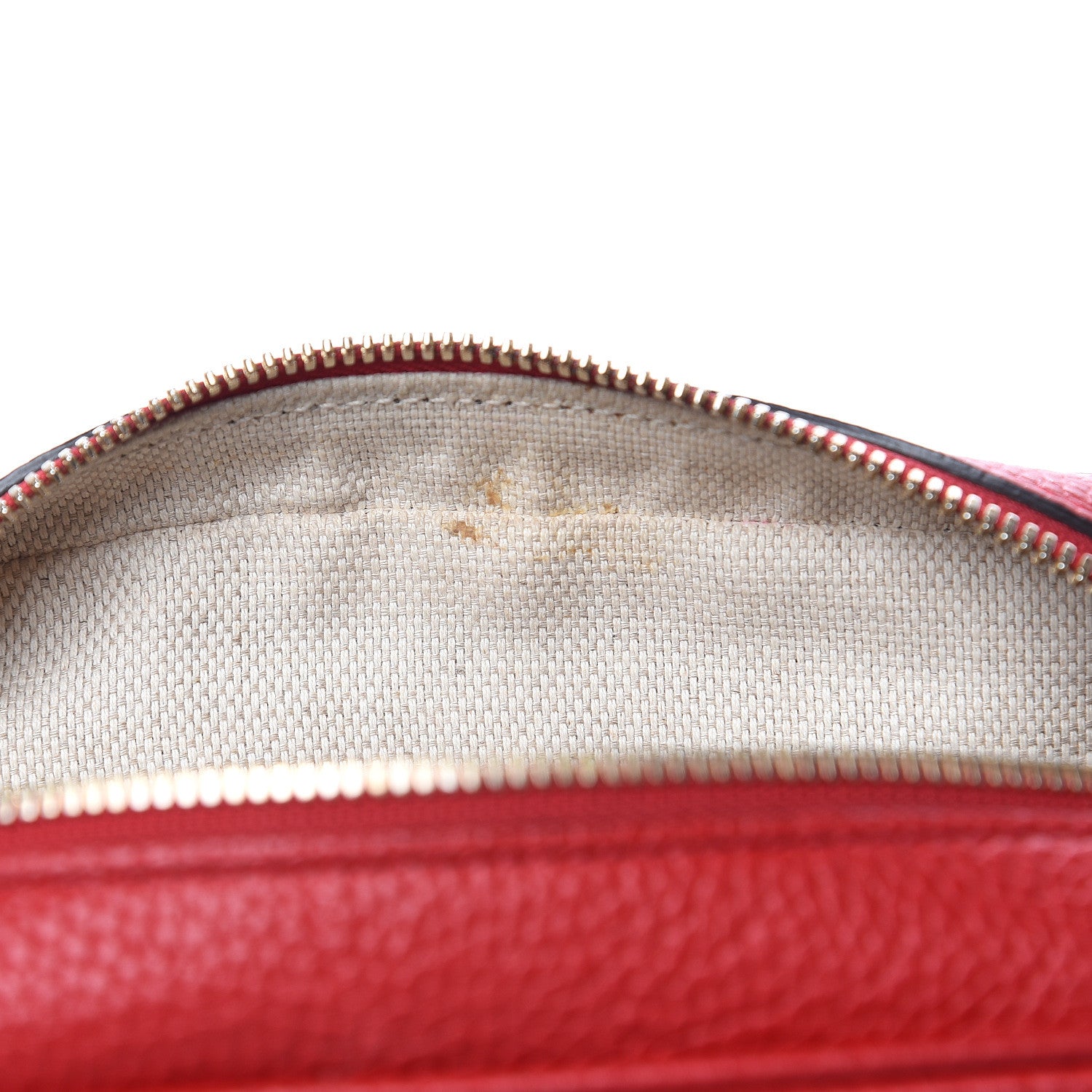 Gucci Pebbled Calfskin Small Soho Disco Bag Tabasco Red 11 of 11