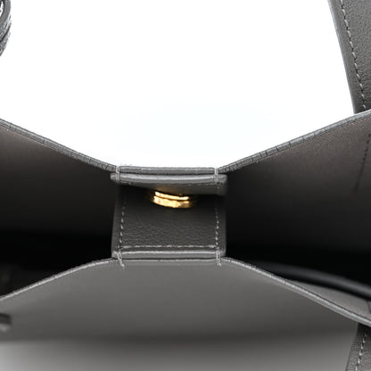 Saint Laurent Calfskin Toy Shopping Tote Earth Grey 11 of 13