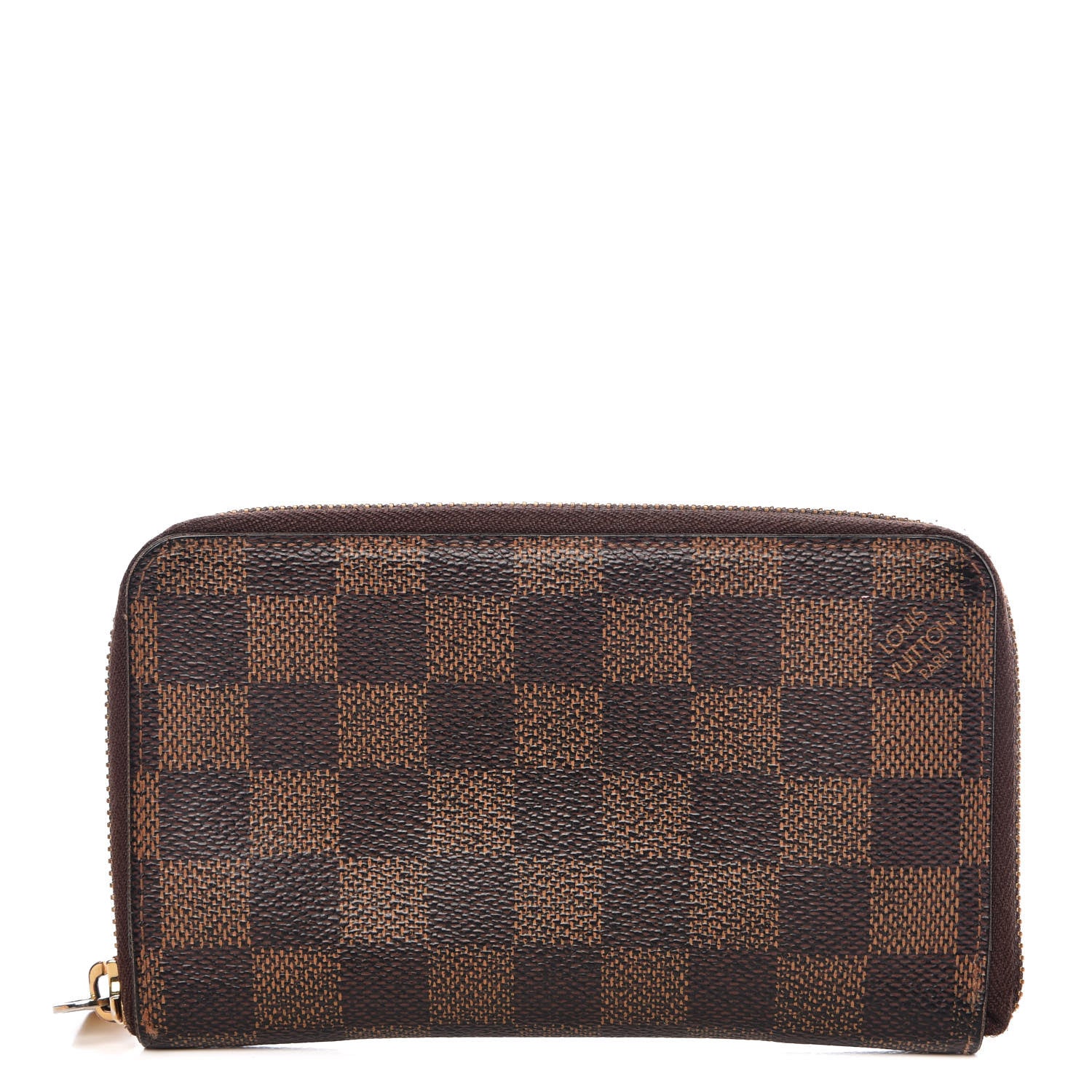 Louis Vuitton Damier Ebene Compact Zippy Wallet 1 of 13