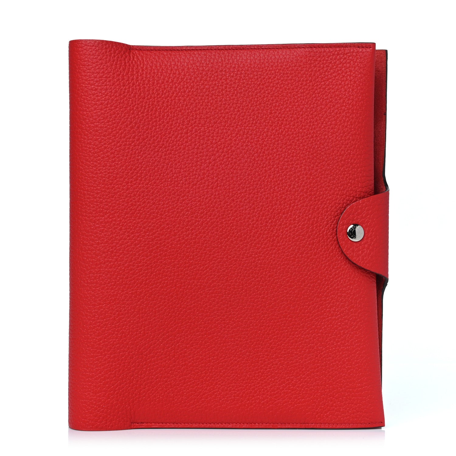 Hermes Togo Couverture Cahier Ulysse Notebook MM Rouge De Coeur 1 of 7