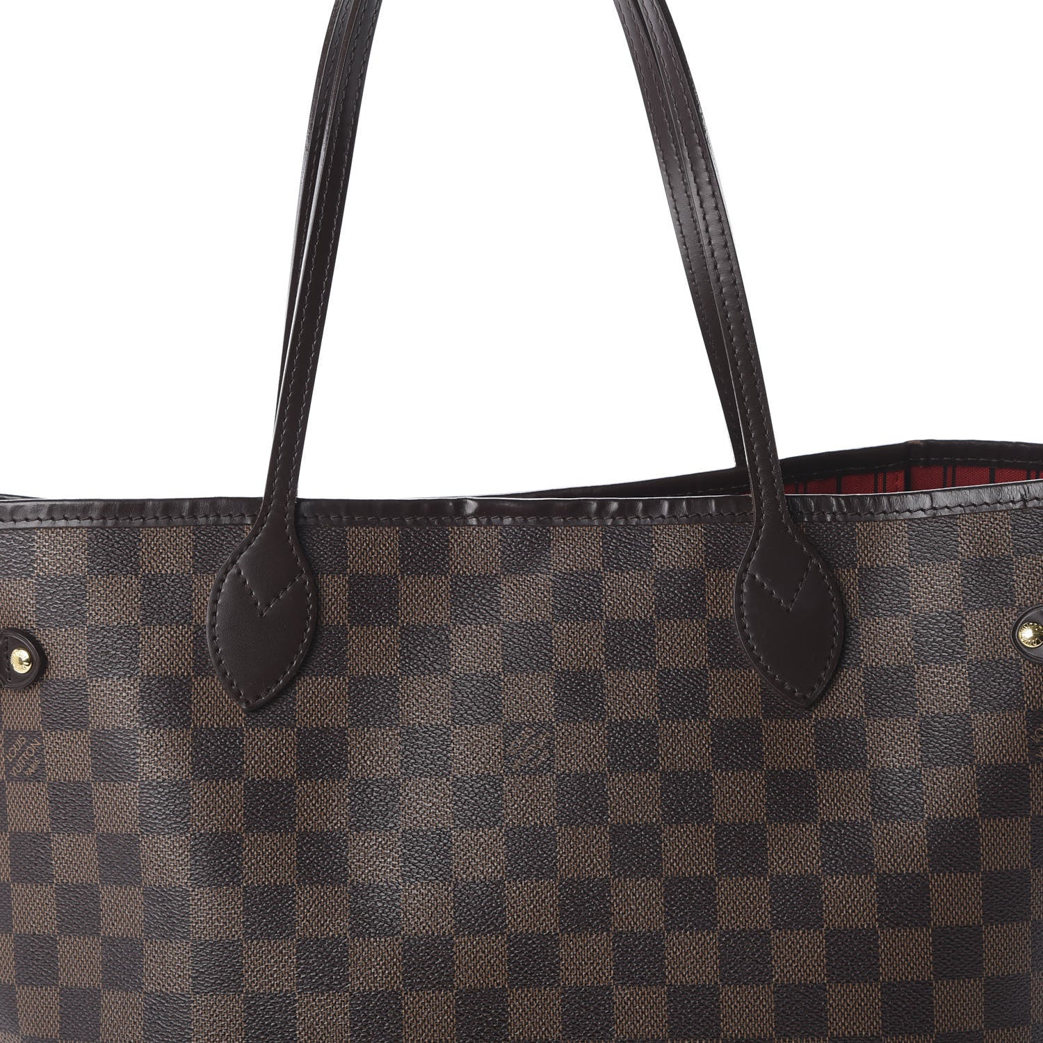 Louis Vuitton Damier Ebene Neverfull MM 9 of 9