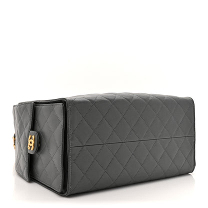 Chanel Caviar Quilted Medium Chanel 25 Handbag Dark Grey 5 of 11