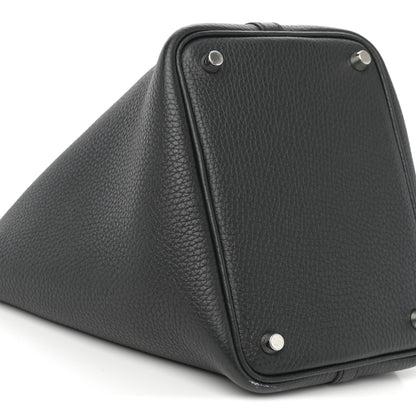 Hermes Taurillon Clemence Picotin Lock 18 PM Black 9 of 12
