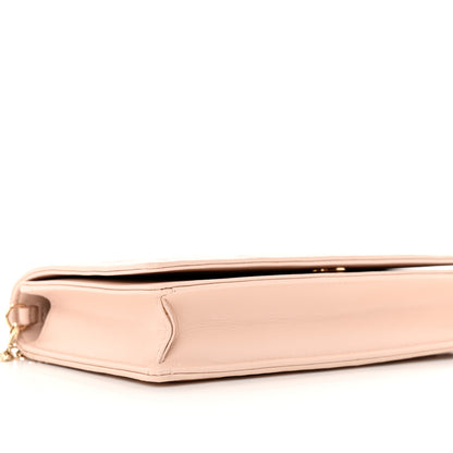 Christian Dior Lambskin Cannage Lady Dior Pouch Beige 10 of 16