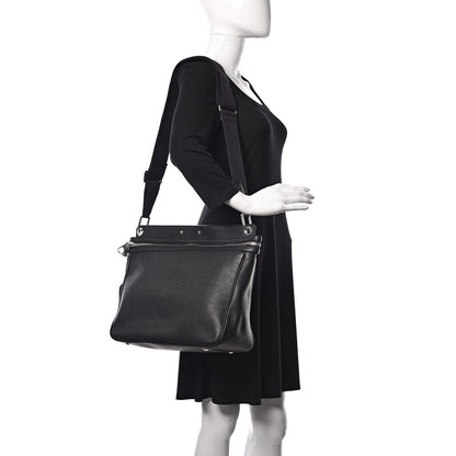 Louis Vuitton Taurillon Armand Messenger Black 2 of 10