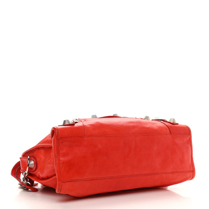Balenciaga Agneau Giant 21 Silver Hardware City Vermillion 4 of 17