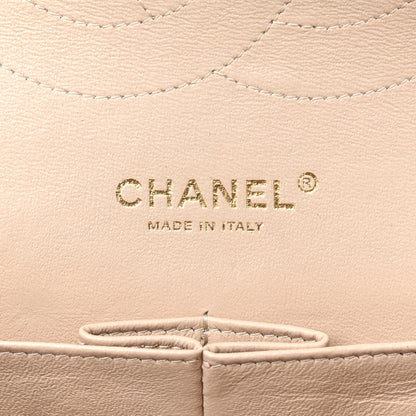 Chanel Caviar Quilted Jumbo Double Flap Light Beige 6 of 22