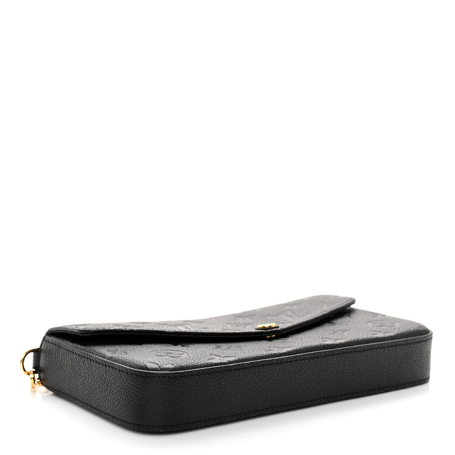 Louis Vuitton Empreinte Pochette Felicie Chain Wallet Black 5 of 10