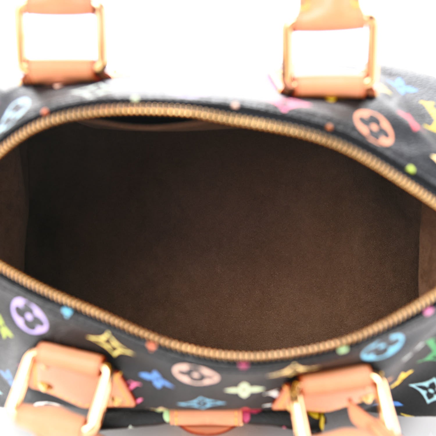 Louis Vuitton Monogram Multicolor Speedy 30 Black 5 of 8