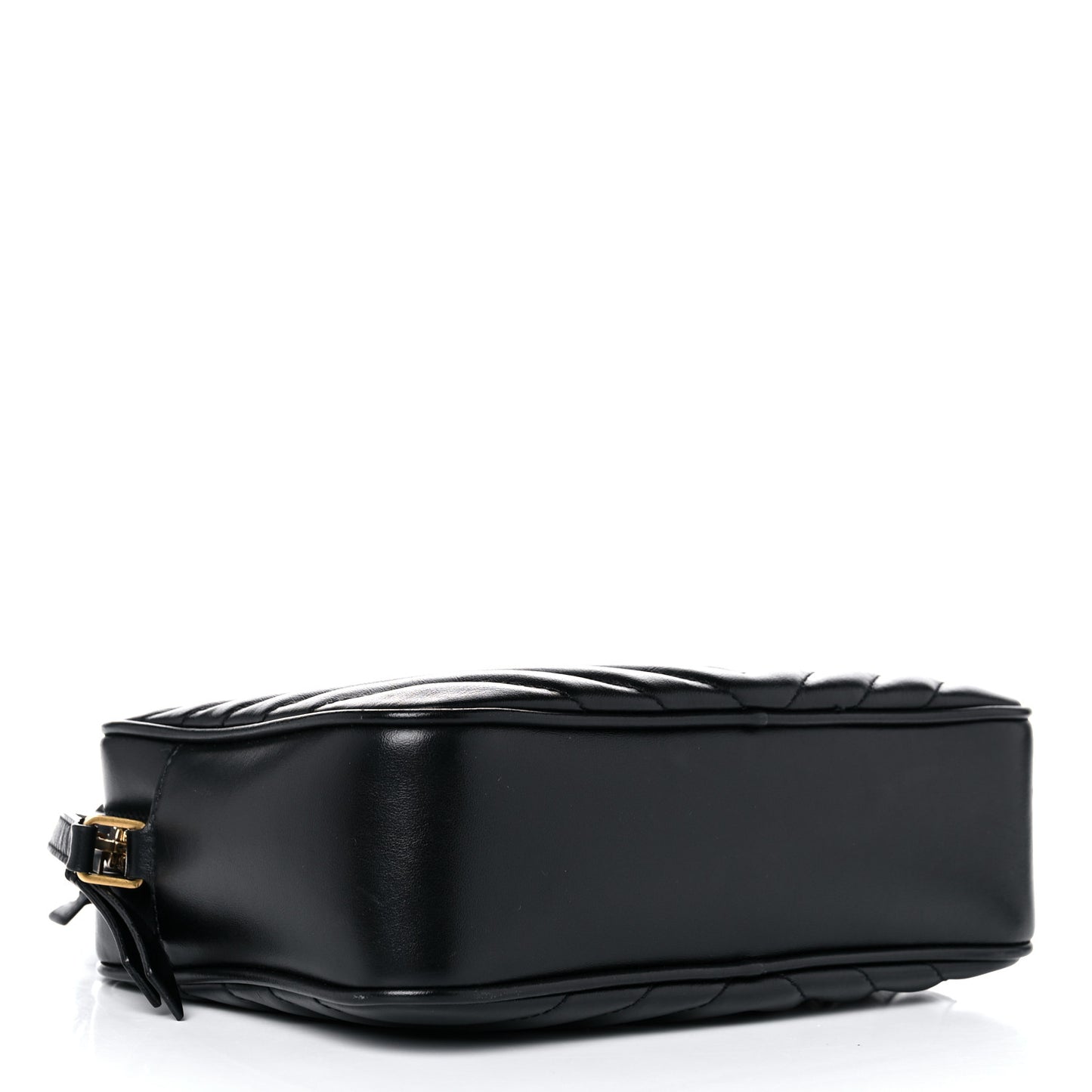 Calfskin Matelasse Monogram Lou Camera Bag Black