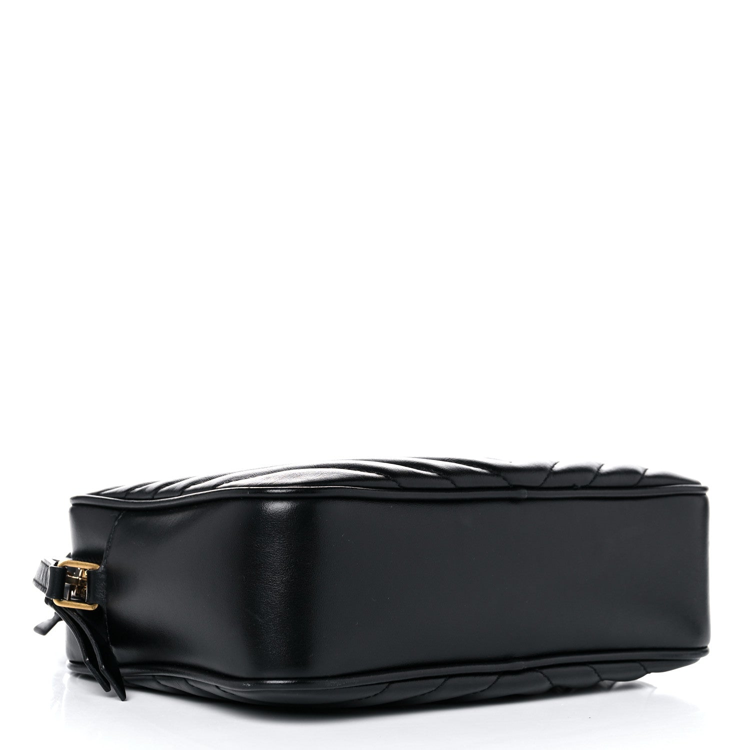 Saint Laurent Calfskin Matelasse Monogram Lou Camera Bag Black 4 of 16