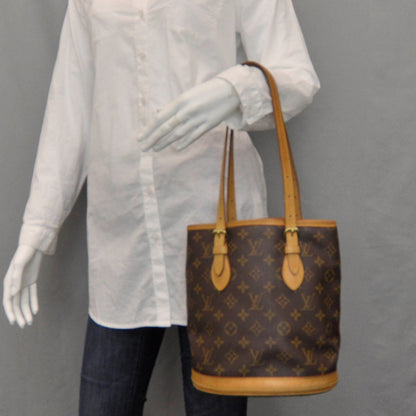 Louis Vuitton Monogram Petit Bucket 23 2 of 7